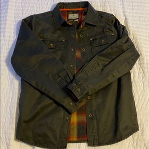 Men’s M flannel shirt jacket